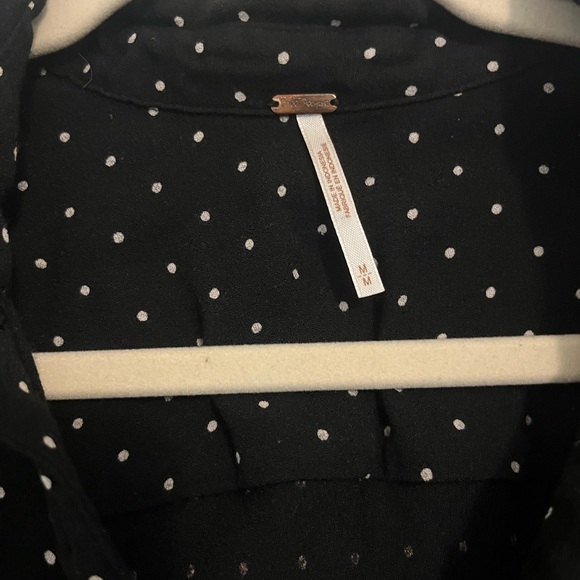 Free People Button Down Dress M - Picture 3 of 4